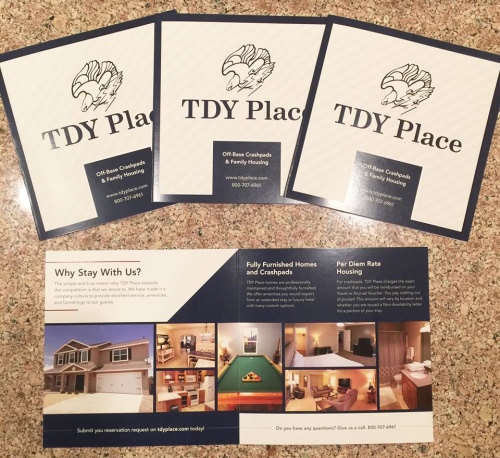 TDY Place brochures