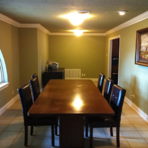 Dining Room - Robins Ct - Altus, OK house near Altus AFB